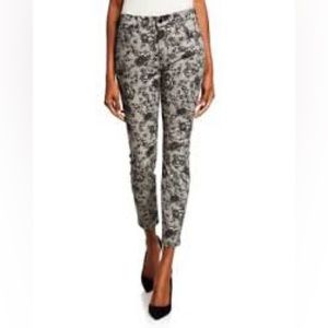 Jen7 Lace Noir Printed 7 For All Mankind Floral Denim